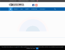 Tablet Screenshot of garbolino.fr